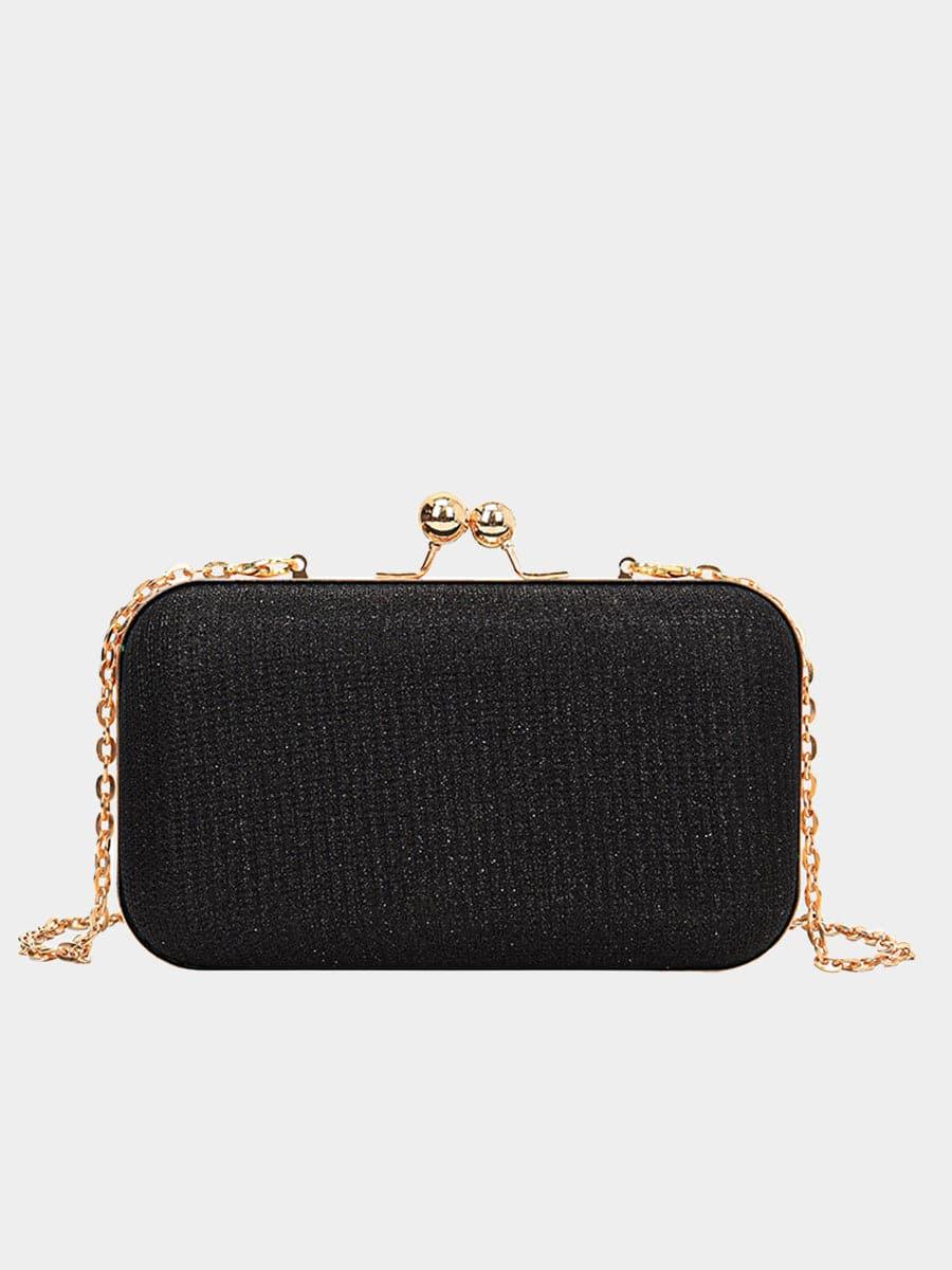 Glitter Chain Box Evening Clutch Bag MNBF094 - MISS ORD