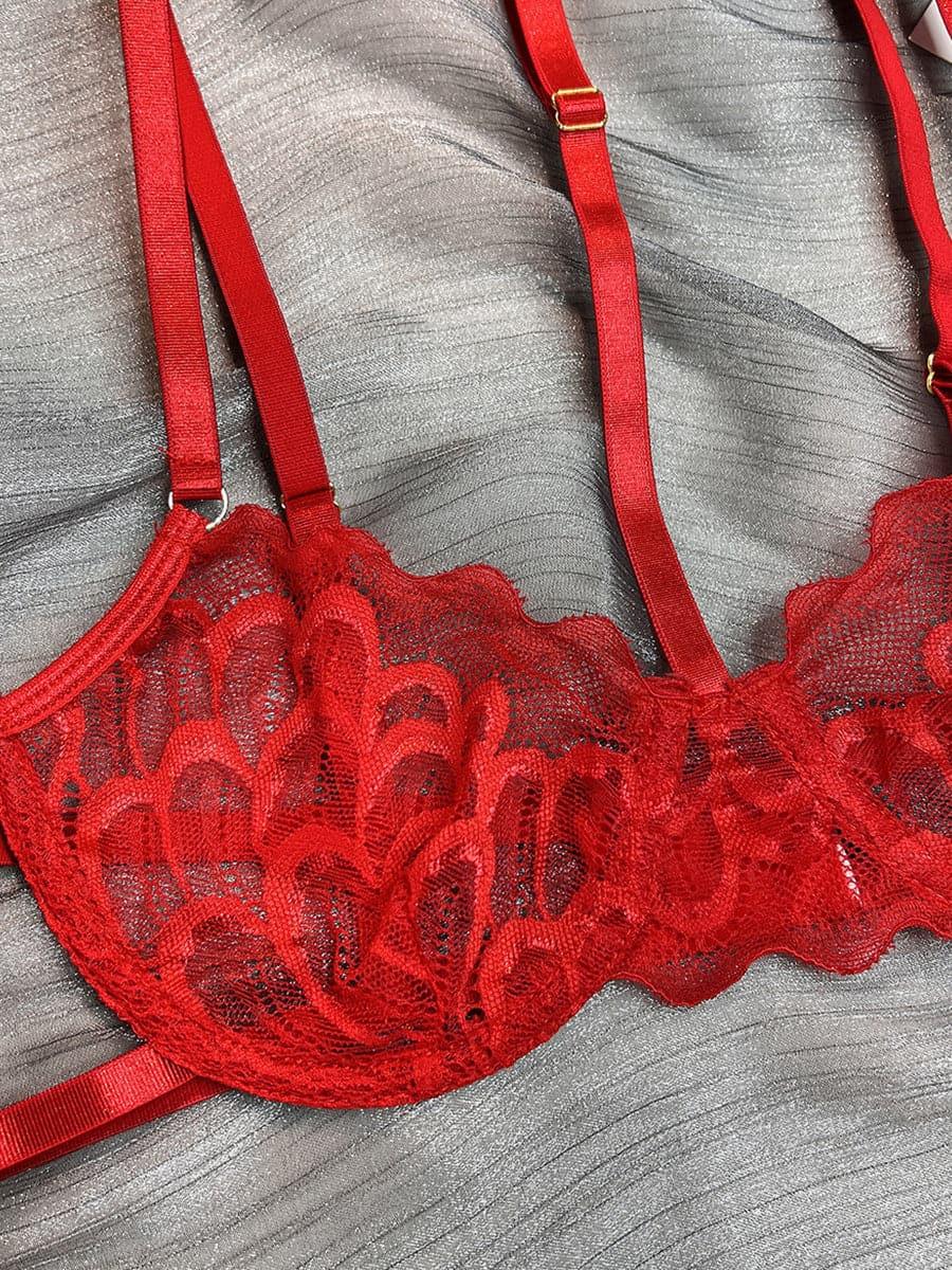 Halter Butterfly Lingerie Set MSL008 - MISS ORD