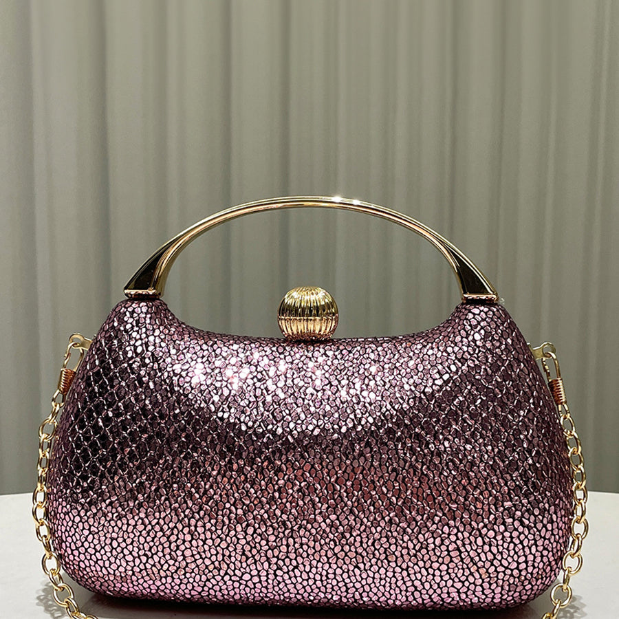 Glitter PU Stylish Elegant Clutch MNBF116