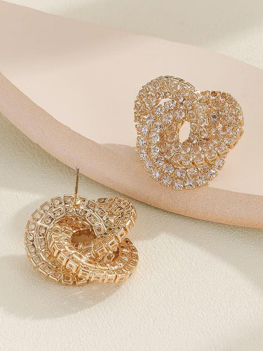 Stylish Banquets Rhinestones Earrings MSE20012 - MISS ORD