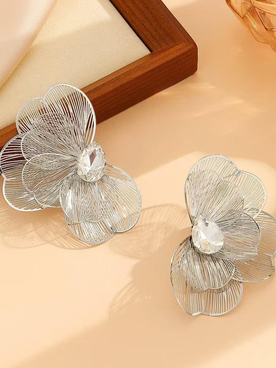 Butterfly Fishtail Metal Multi-layer Female Earrings MSE20013 - MISS ORD