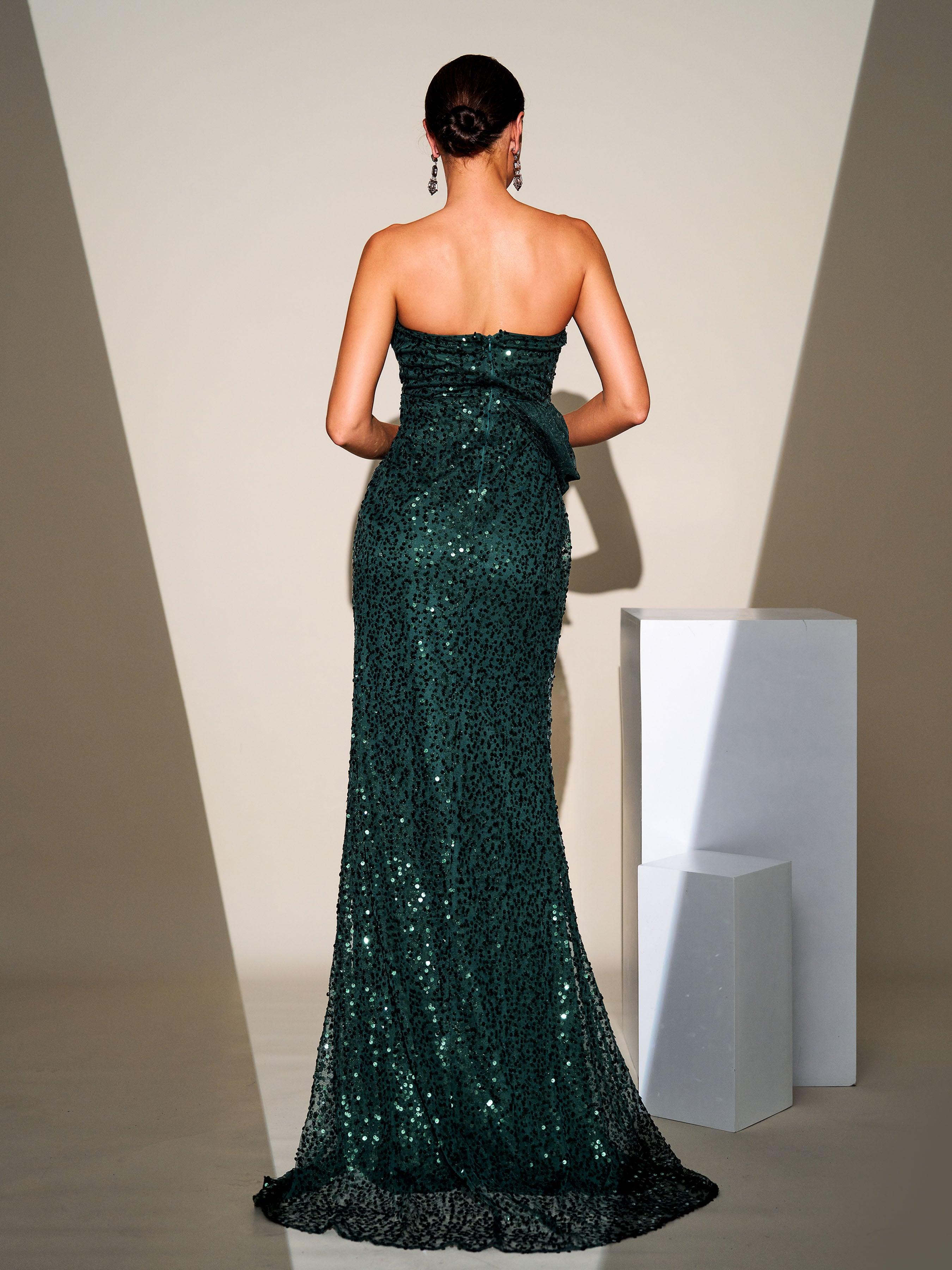 One Shoulder Prom Dress M0843 - MISS ORD