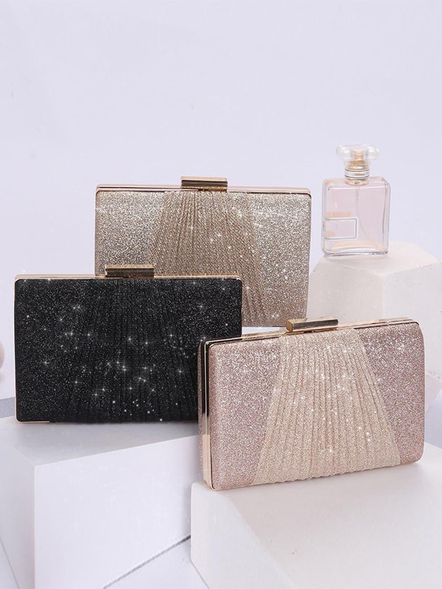 Fold Square Evening Clutch Bags MNBF006 - MISS ORD