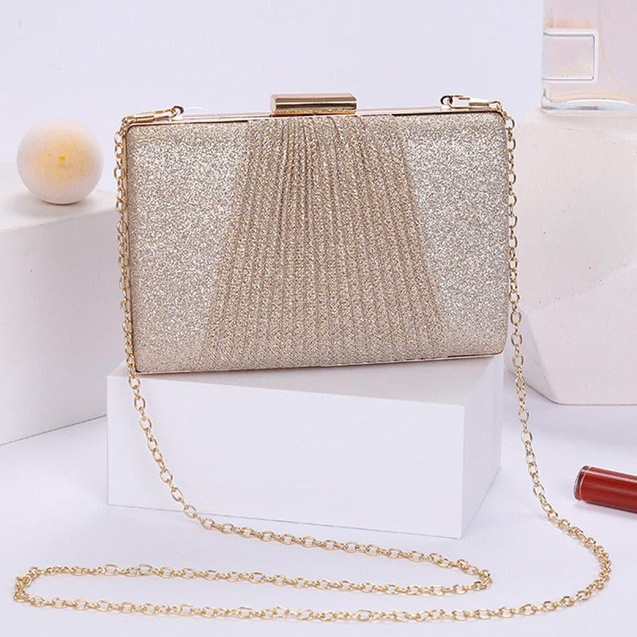 Fold Square Evening Clutch Bags MNBF006 - MISS ORD