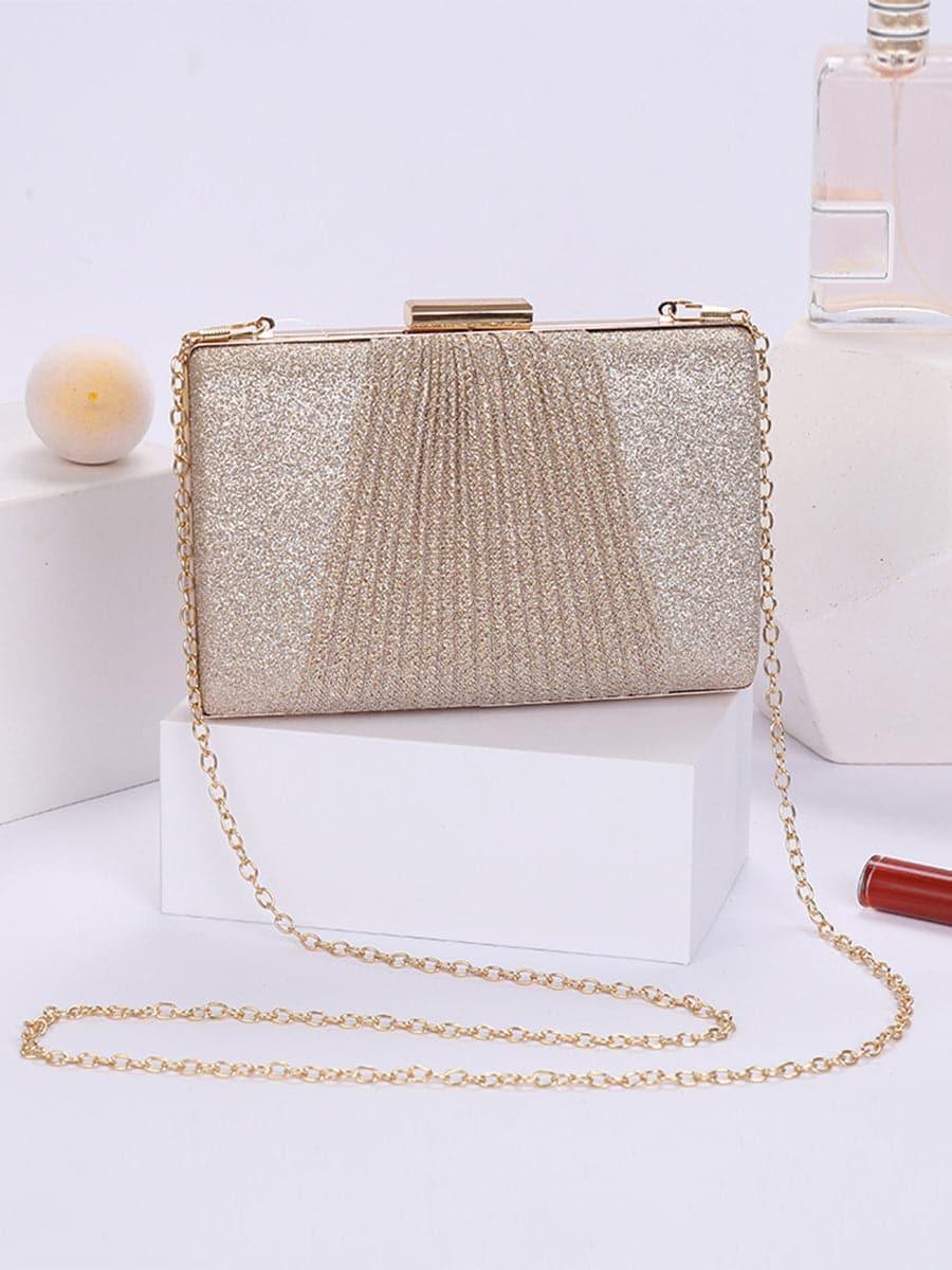 Fold Square Evening Clutch Bags MNBF006 - MISS ORD