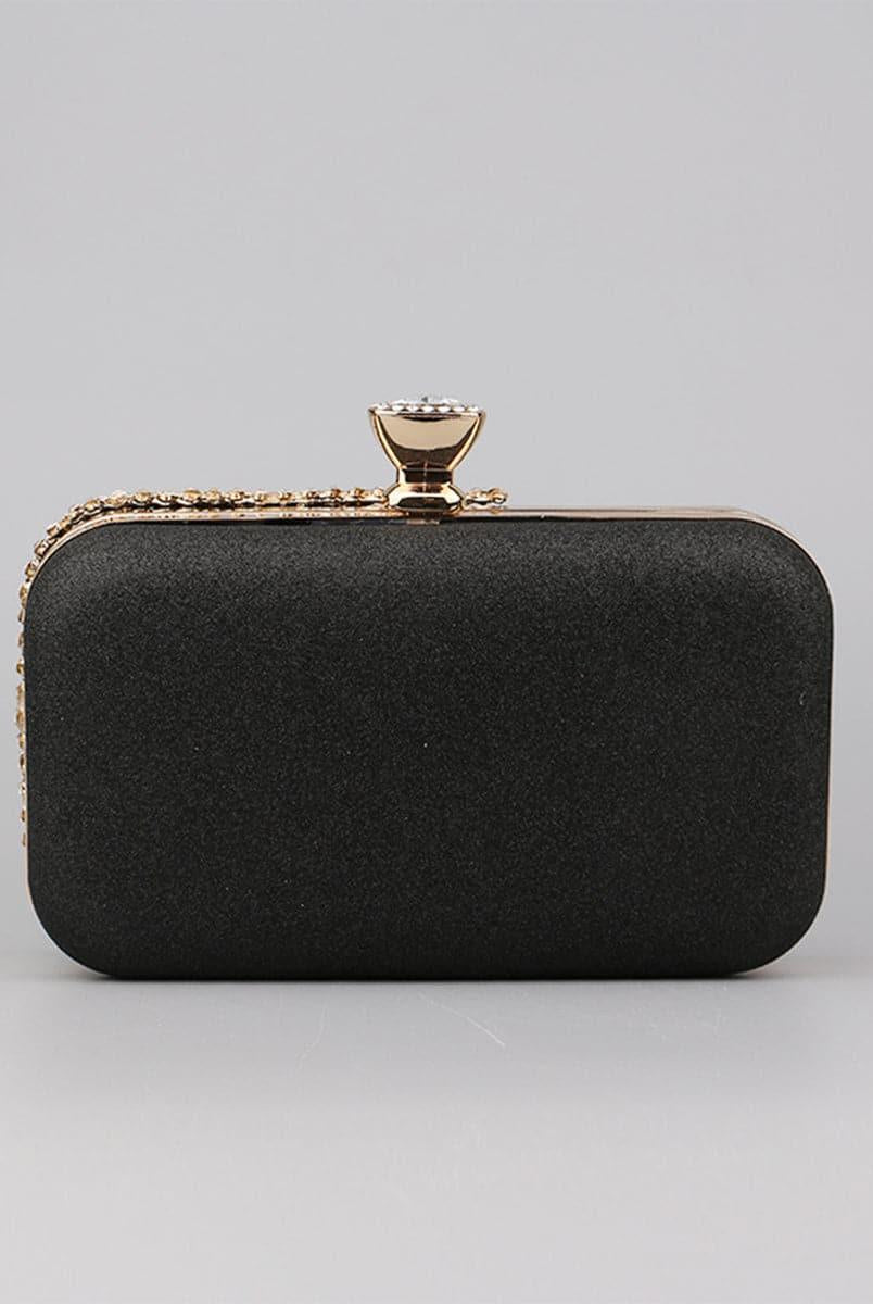 Inlay Rhinestone Evening Box Clutch Bags MNBF025 - MISS ORD