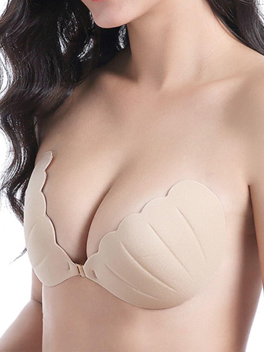 Feminine Chinlon Silicone Wireless Bra Nipple Covers MNY10011 - MISS ORD