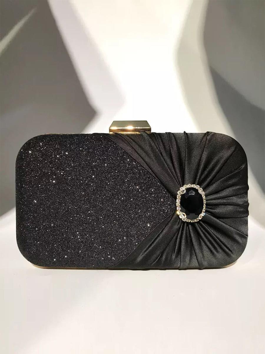 Inlaid Stone Clutch Bag MNBF080 - MISS ORD