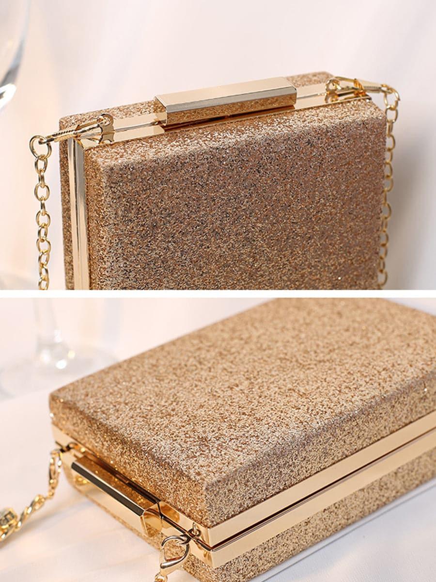Shiny Inlay Stone Chain Party Wedding Clutch Bags MNBF066 - MISS ORD