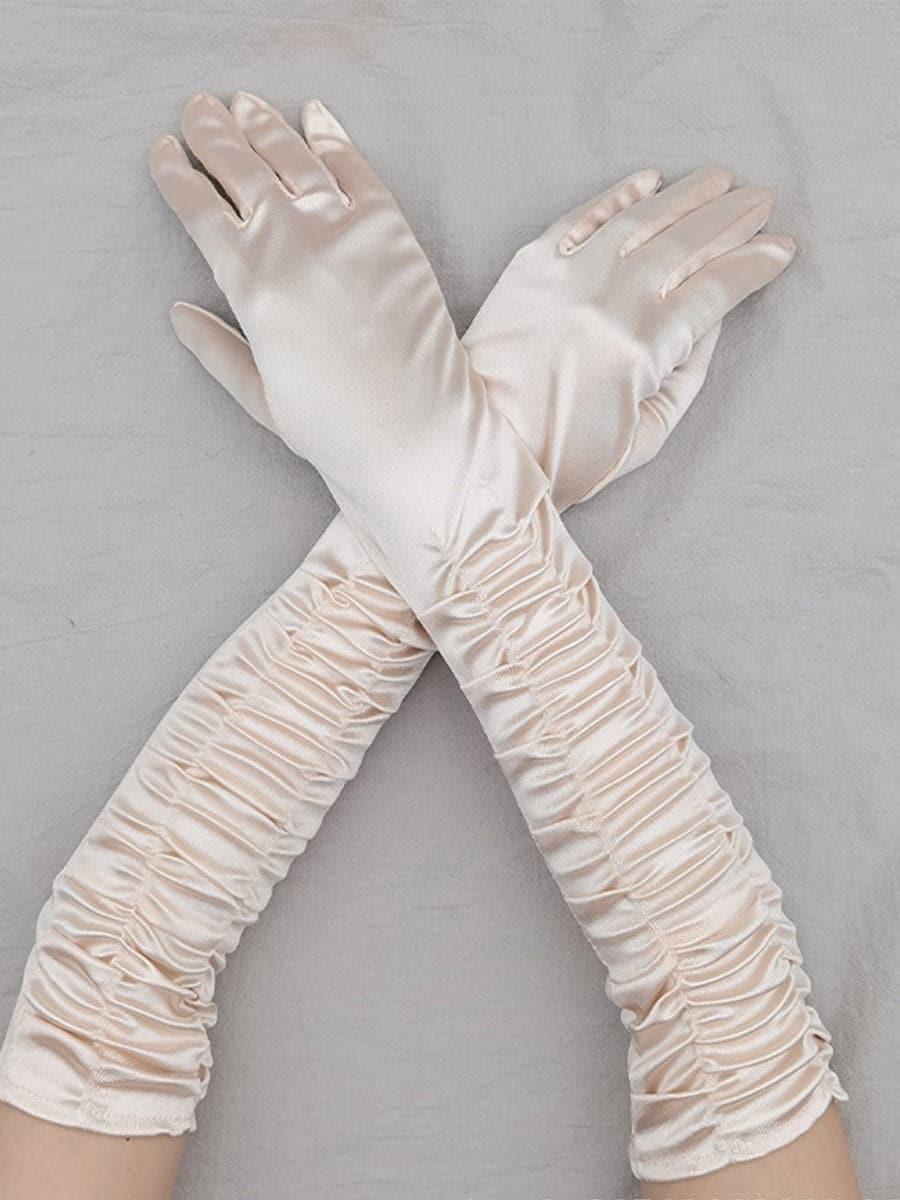 Satin Long Wedding Party Gloves MST0101 - MISS ORD