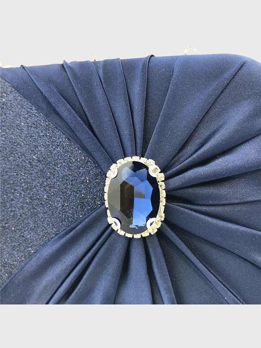 Inlaid Stone Clutch Bag MNBF080 - MISS ORD