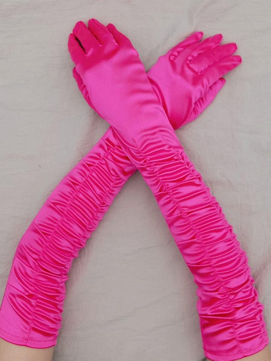 Satin Long Wedding Party Gloves MST0101 - MISS ORD