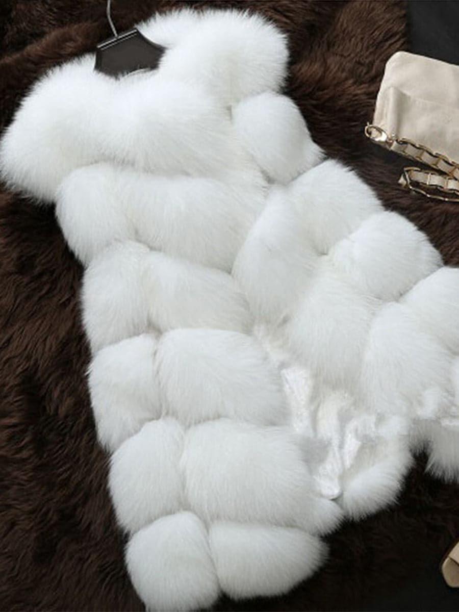 Faux Fur Vest MSF006 - MISS ORD