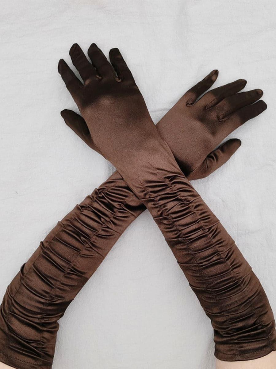 Satin Long Wedding Party Gloves MST0101 - MISS ORD