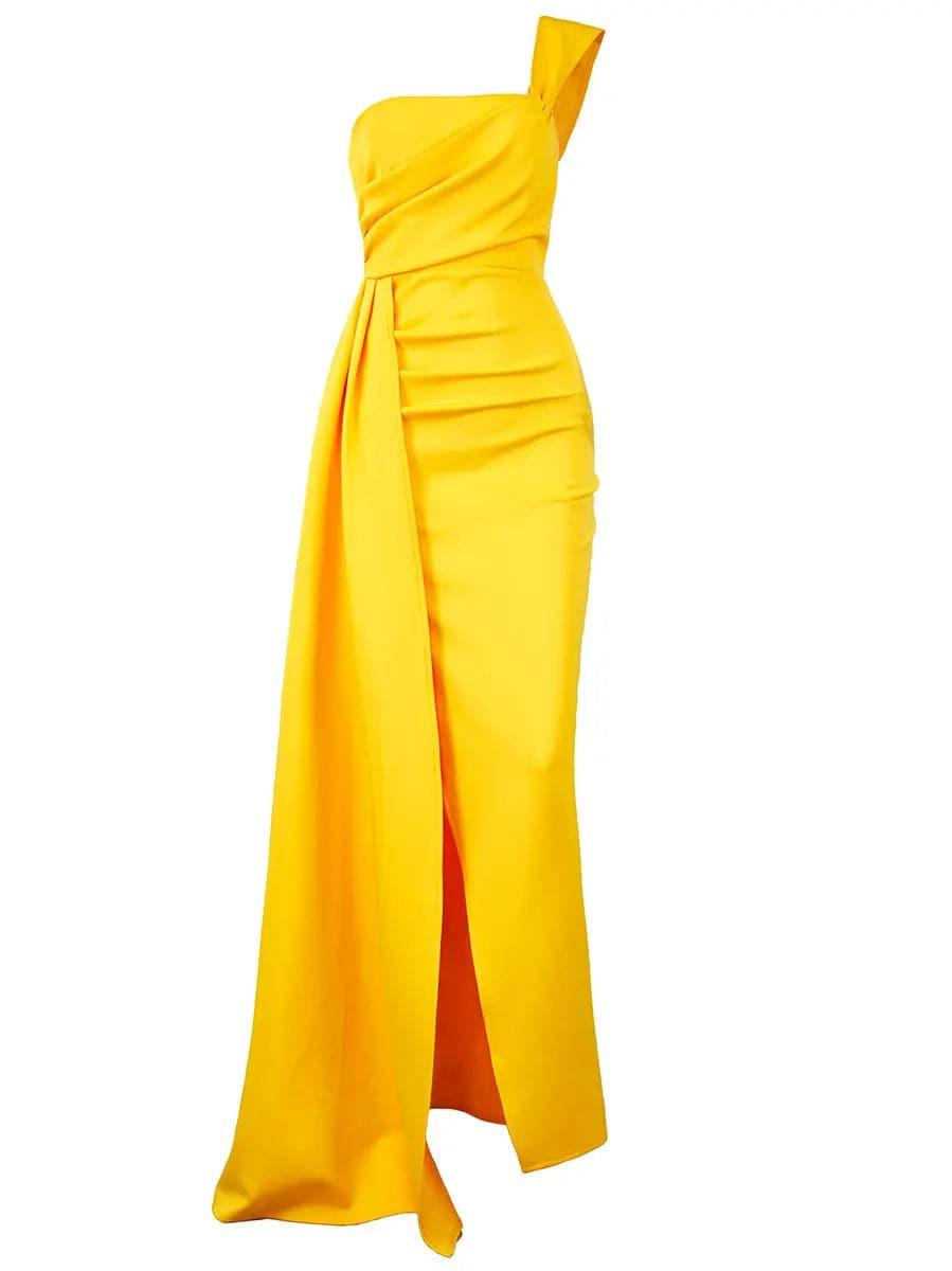 Draping Maxi Prom Dress XJ1050 - MISS ORD