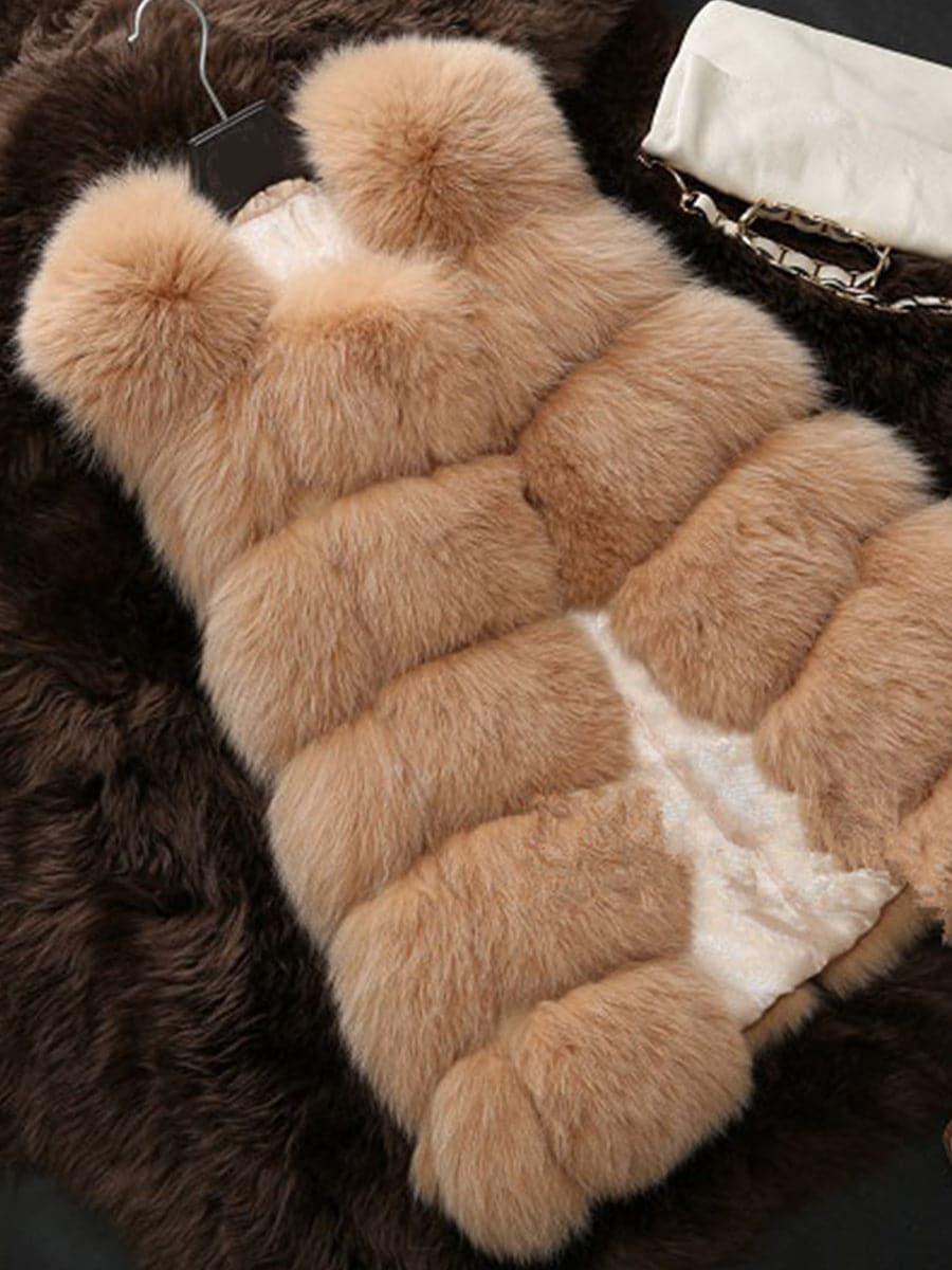 Faux Fur Vest MSF006 - MISS ORD