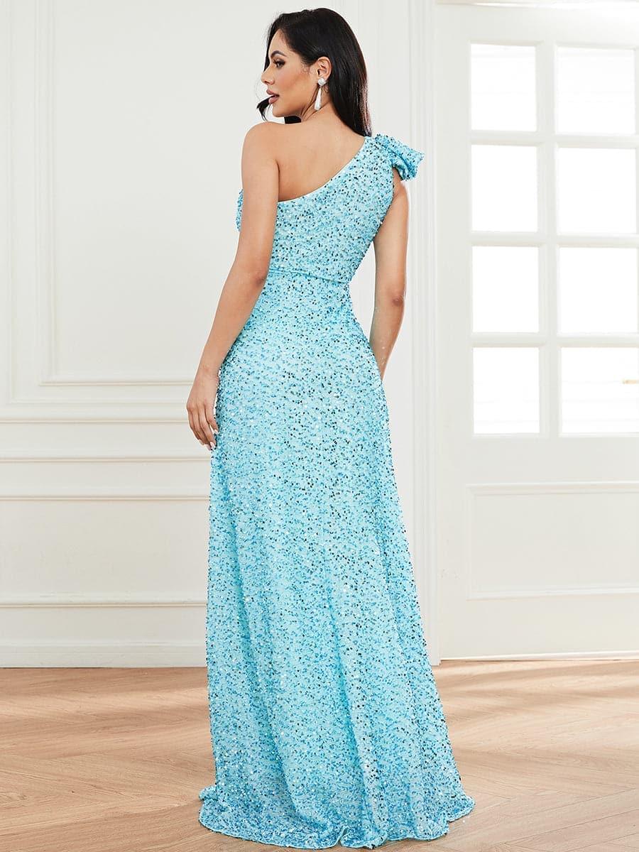One Shoulder Prom Dress XJ913 - MISS ORD