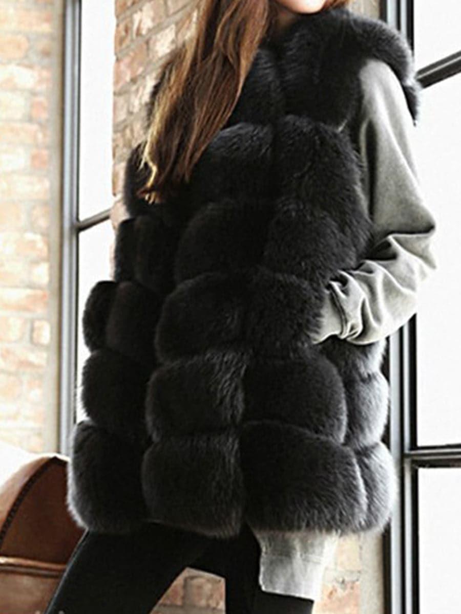 Faux Fur Vest MSF006 - MISS ORD