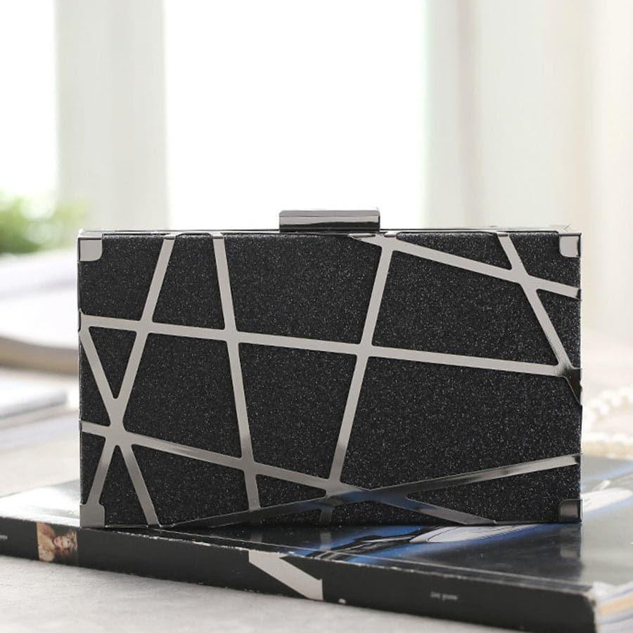 Metal Nest Box Evening Clutch Bag MNBF004 - MISS ORD