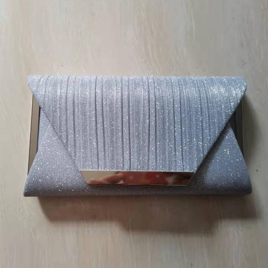 Fold Clamp Dinner Evening Dress Clutch Bag MNBF007 - MISS ORD