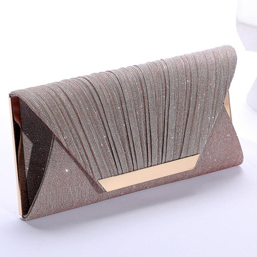 Fold Clamp Dinner Evening Dress Clutch Bag MNBF007 - MISS ORD