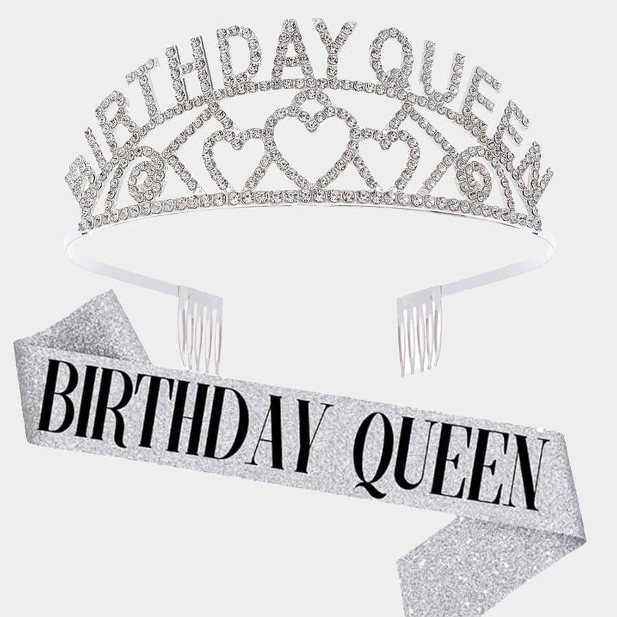 Inlay Stone Birthday Queen Baldric Headpieces MHG0011 - MISS ORD