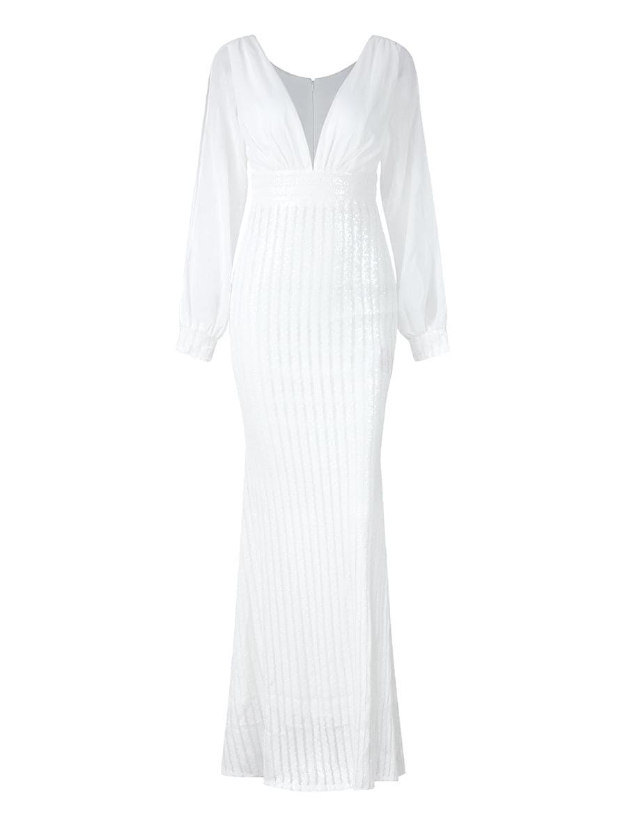 Mermaid Cutout Prom Dress XH2075 - MISS ORD