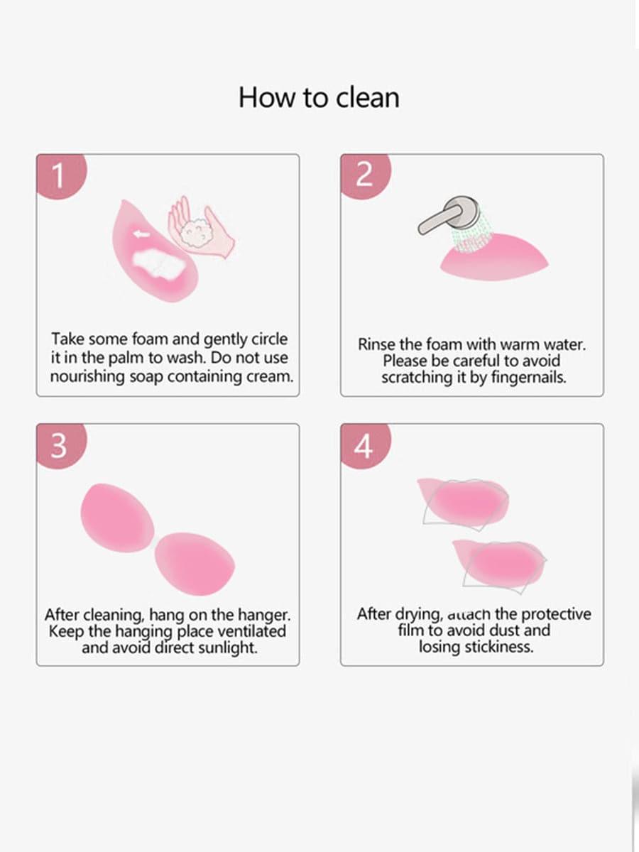 Bridal Dance Silicone Backless Nipple Covers (Set of 2 pairs) MNY10012 - MISS ORD