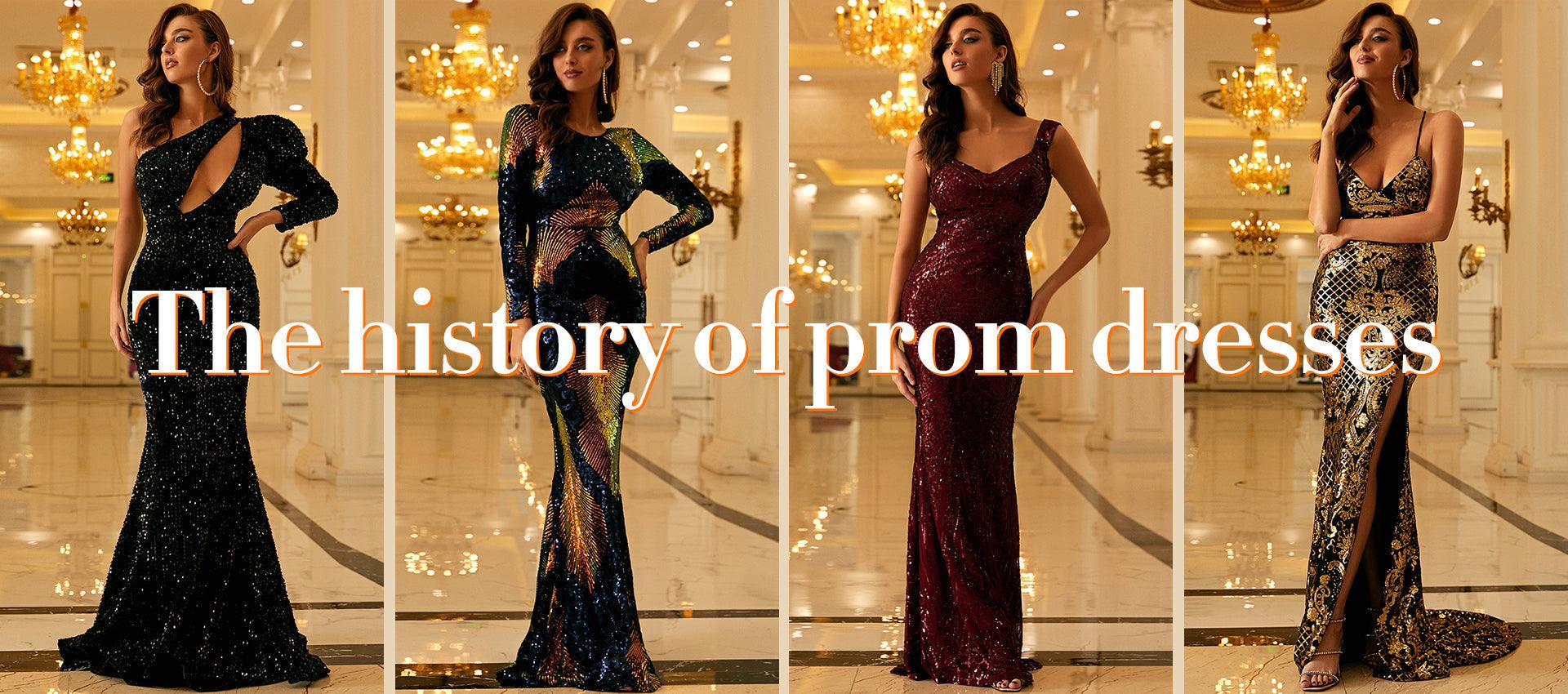 The History of Prom Dress - MISS ORD The History of Prom Dress - MISS ORD