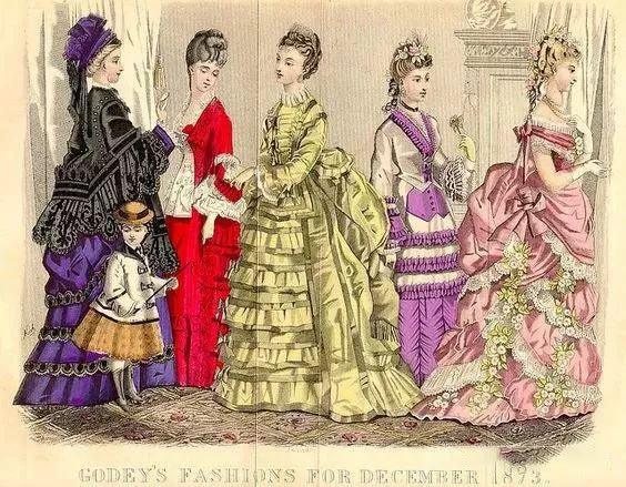 Fashion Illustrations From Hundreds Of Years Ago - MISS ORD
