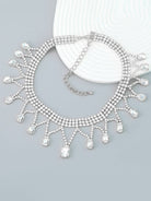 Glamorous Crystal Rhinestone Necklace MSE00135