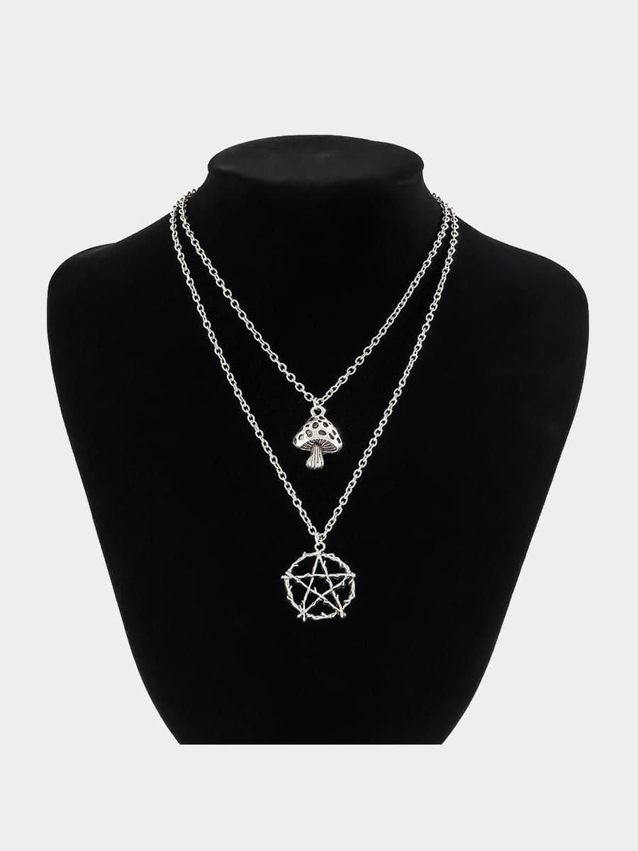 Halloween Double Layer Necklace MSE00164