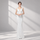 V-Neck Backless Sequin Prom Dress M01950