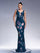 Floral Sleeveless Sequin Evening Dress XJ1986 - MISS ORD