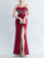 Feather Spaghetti Rhinestone Formal Dress GM90015 - MISS ORD