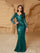 Long Sleeve Graphic Sequin Prom Dress XJ2109 - MISS ORD