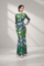 Crew Neck Floral Sequin Dress RJ10987
