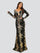 Open Back Long Sleeve Mermaid Black Dress RM20850 - MISS ORD