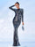 Backless Crew Neck Rosegold Sequin Dress RJ10456 - MISS ORD