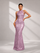 Cold Shoulder Beads Chain Cocktail Dress M01081