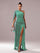 One Shoulder Cloak Prom Dress MCB0931