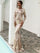 Graphic Sequin Mermaid Fromal Dress FT19747 - MISS ORD