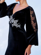 Backless Mermaid Sweep Train Formal Dress DH80115