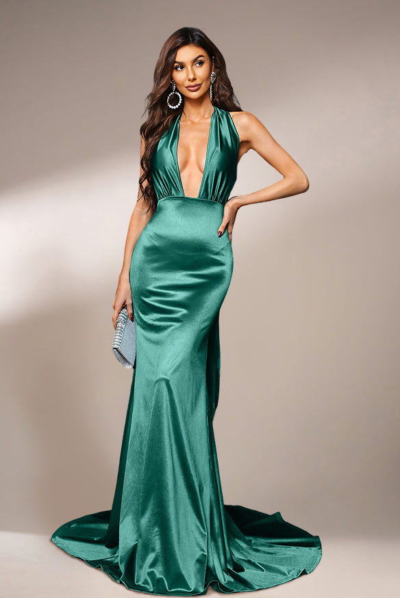Womens Satin Dresses For Special Occasion - Missord.com MISS ORD Womens Satin Dresses For Special Occasion - Missord.com MISS ORD