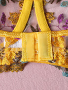 Floral Embroidered Sexy Lingerie Set MSL010