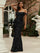 Formal Off The Shoulder Sequin Maxi Dress XJ1764 - MISS ORD