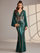 Bell Sleeve Tribal Sequin Formal Dress GM010171