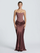 Strapless Corset Satin Mermaid Formal Dress XF251338