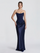 Strapless Corset Satin Mermaid Formal Dress XF251338