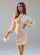 Mock Neck Sequin Bodycon Dress M01067 - MISS ORD